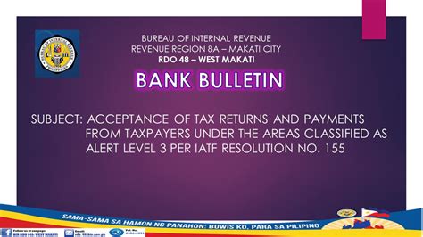 export bank makati bir|BIR Revenue District Office 048.